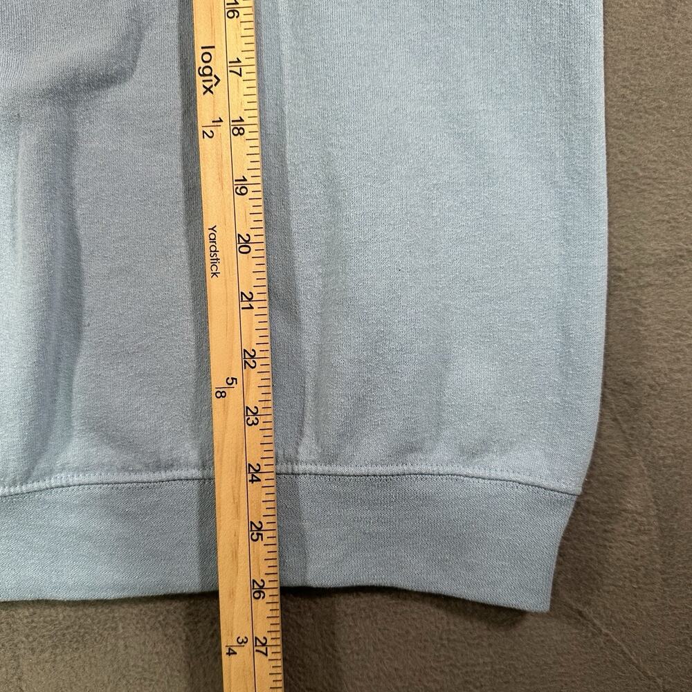 Nike Sweatshirt Blue Women Medium Butterfly Crewneck Streetwear JERZEES Tag - Picture 3 of 10